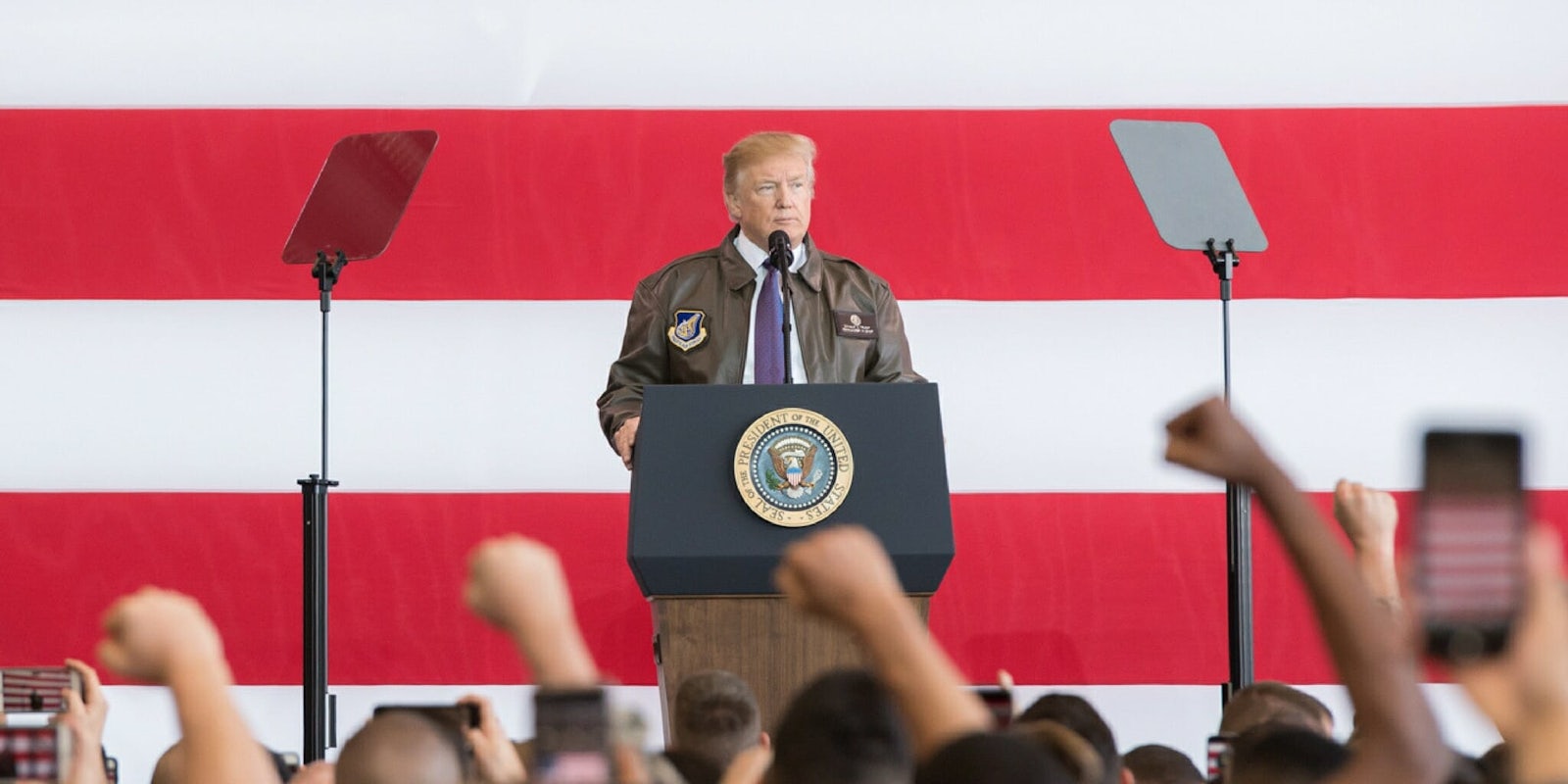 President Donald J. Trump delivers remarks at Yokota Air Base | November 5, 2017