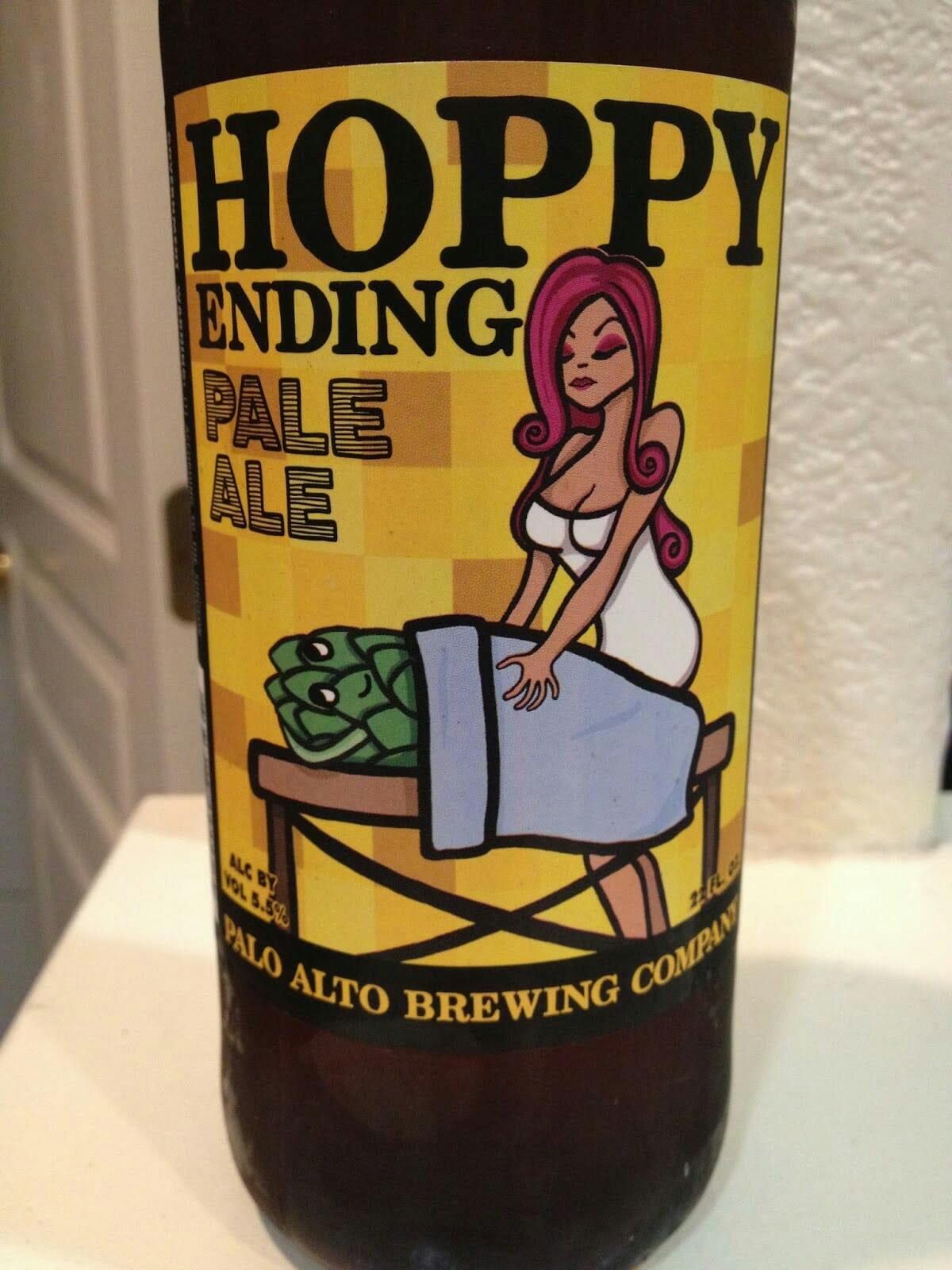 hoppy ending pale ale