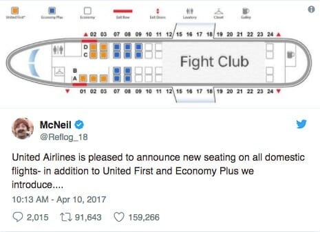 top memes 2017 : united airlines meme