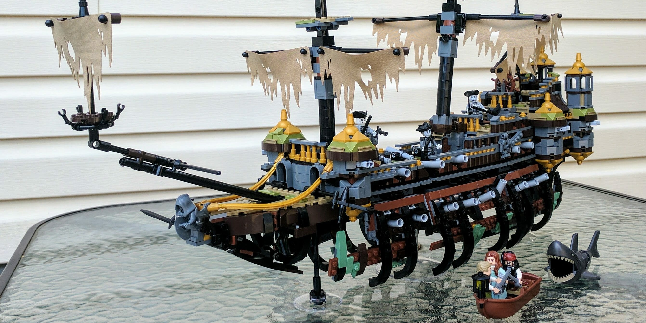 lego pirates of the caribbean ships