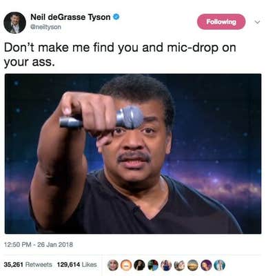 Mocking Neil deGrasse Tyson Is Twitter's New Favorite Meme