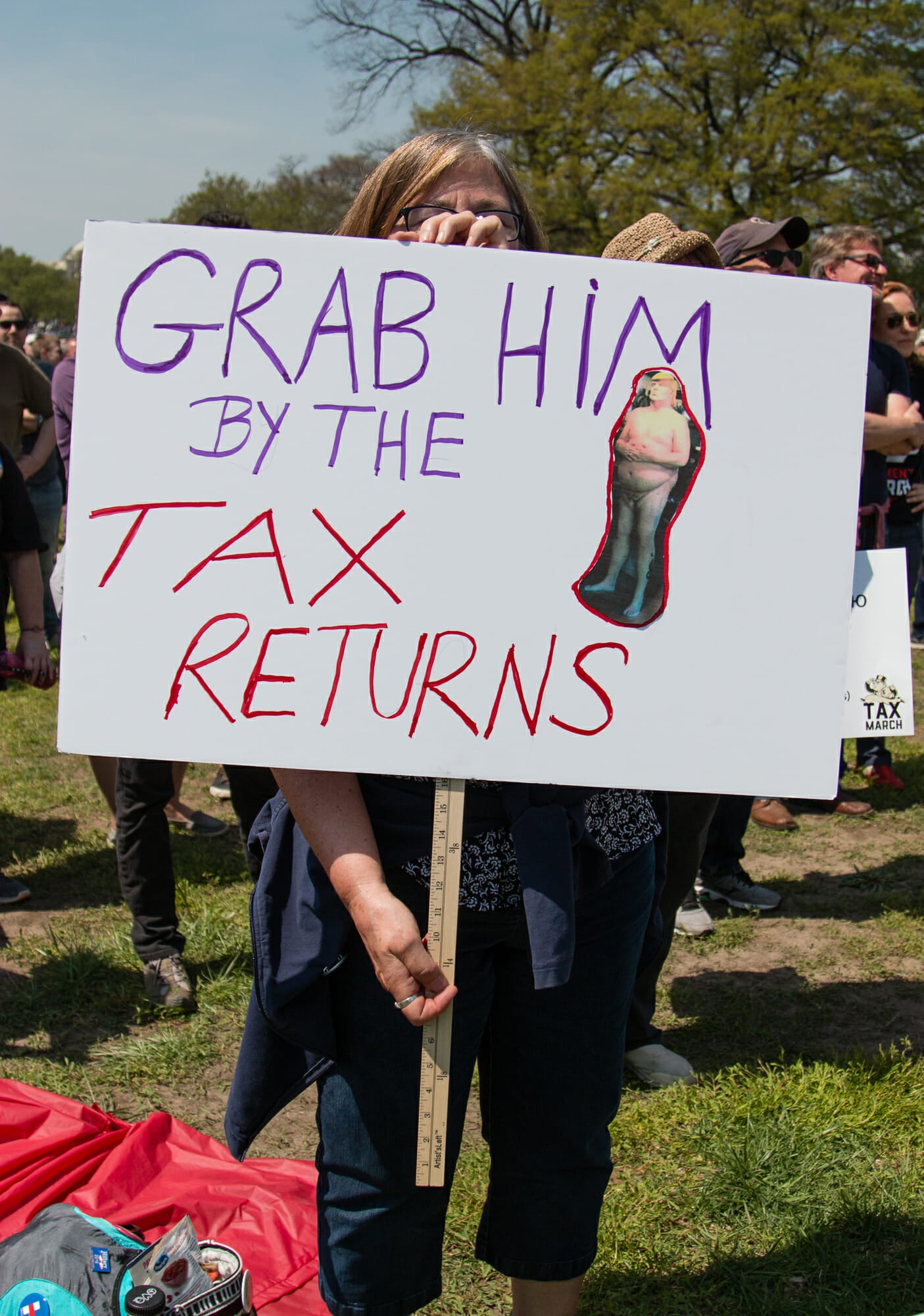 Tax Day protest