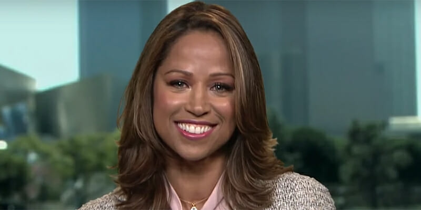 Stacey Dash said in an MSNBC interview that she's 'not here to judge' neo-Nazis.
