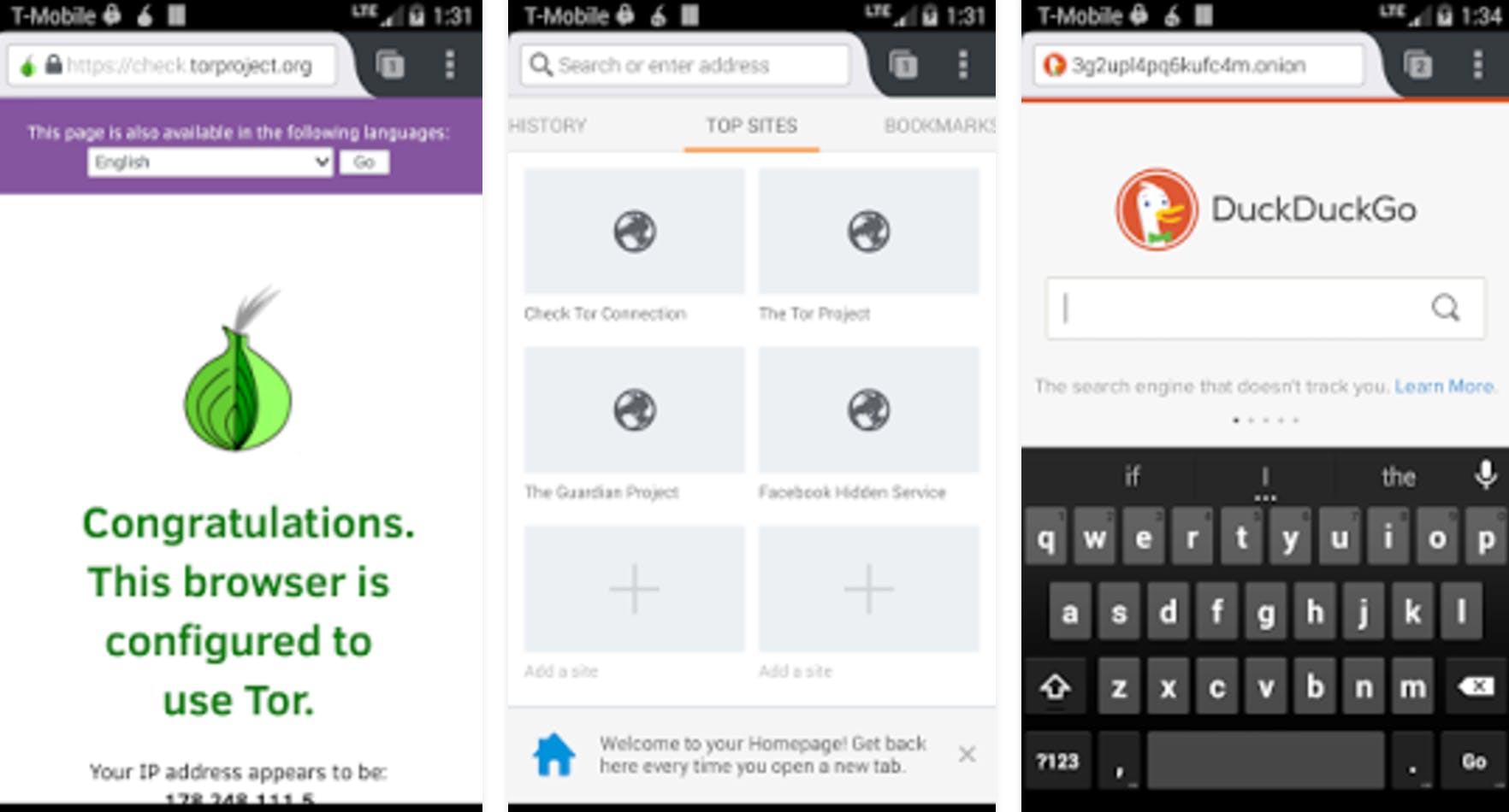 android security app : Orfox