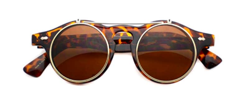steampunk retro sunglasses