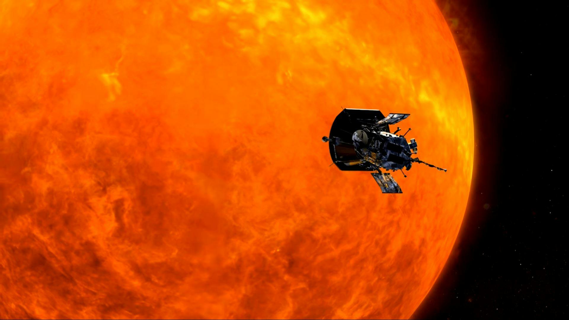 nasa parker space probe sun mission