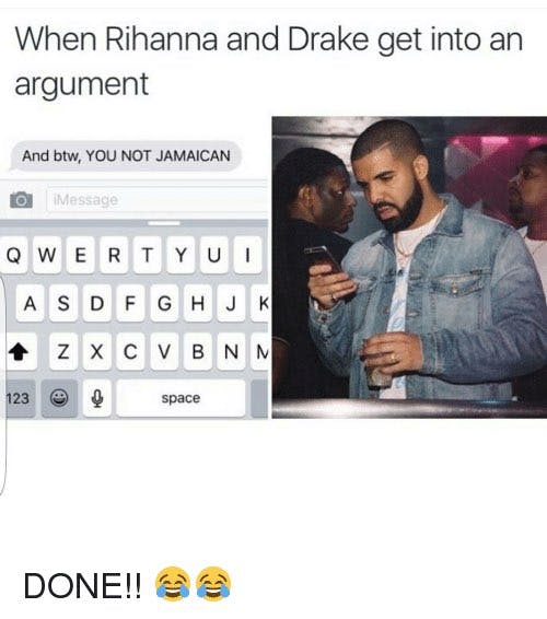 best drake memes: drake gets a text