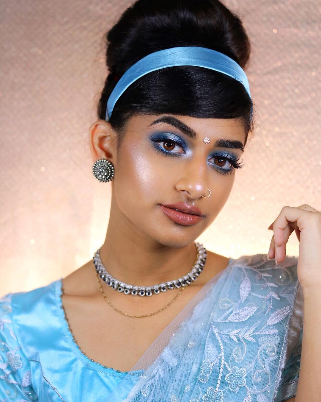 Makeup Artist Hamel Patel recreates the looks of Disney Princesses with Desi influences