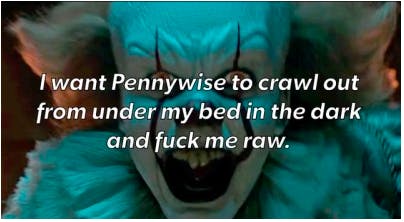 pennywise confessions tumblr