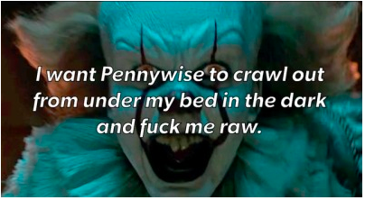 pennywise confessions tumblr