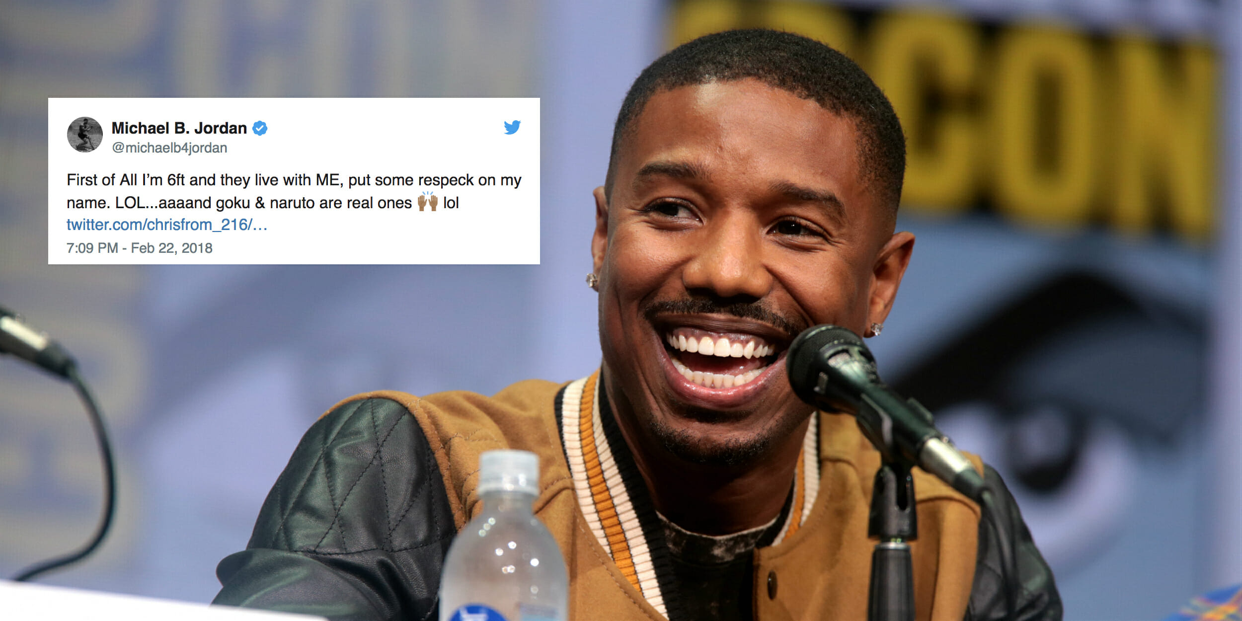 Michael B Jordan Is A Huge Anime Fan And He Just Dropped His Top 5  MustSee Anime