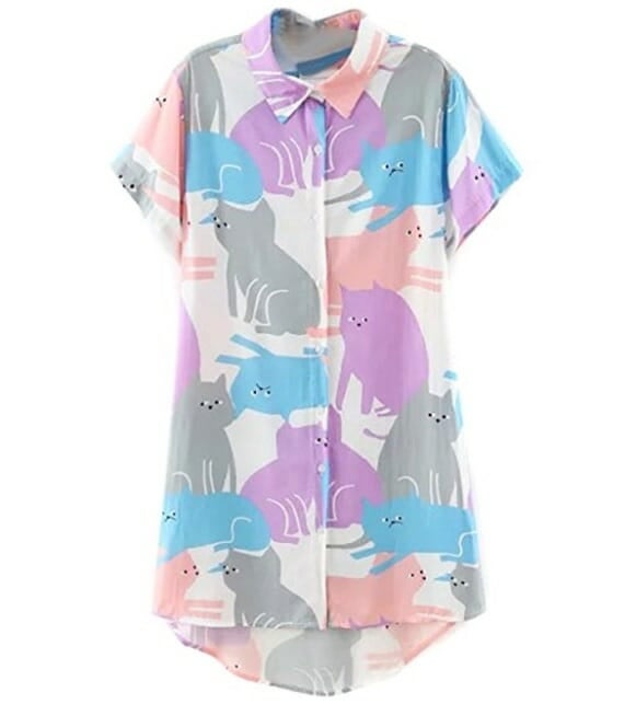 weird cat shorts