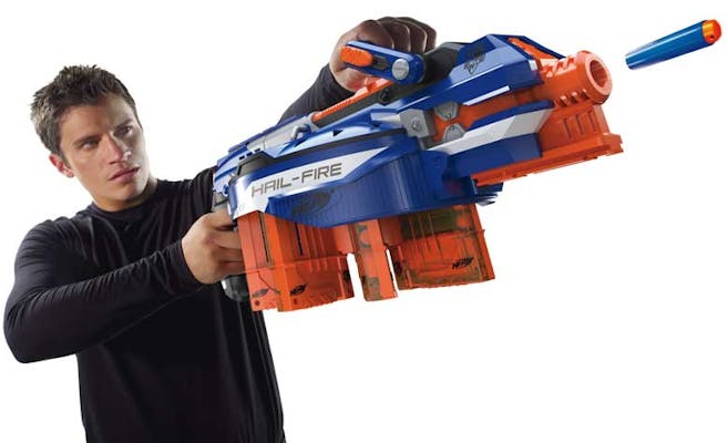 Coolest nerf guns: Nerf N-Strike Elite Hail-Fire Blaster
