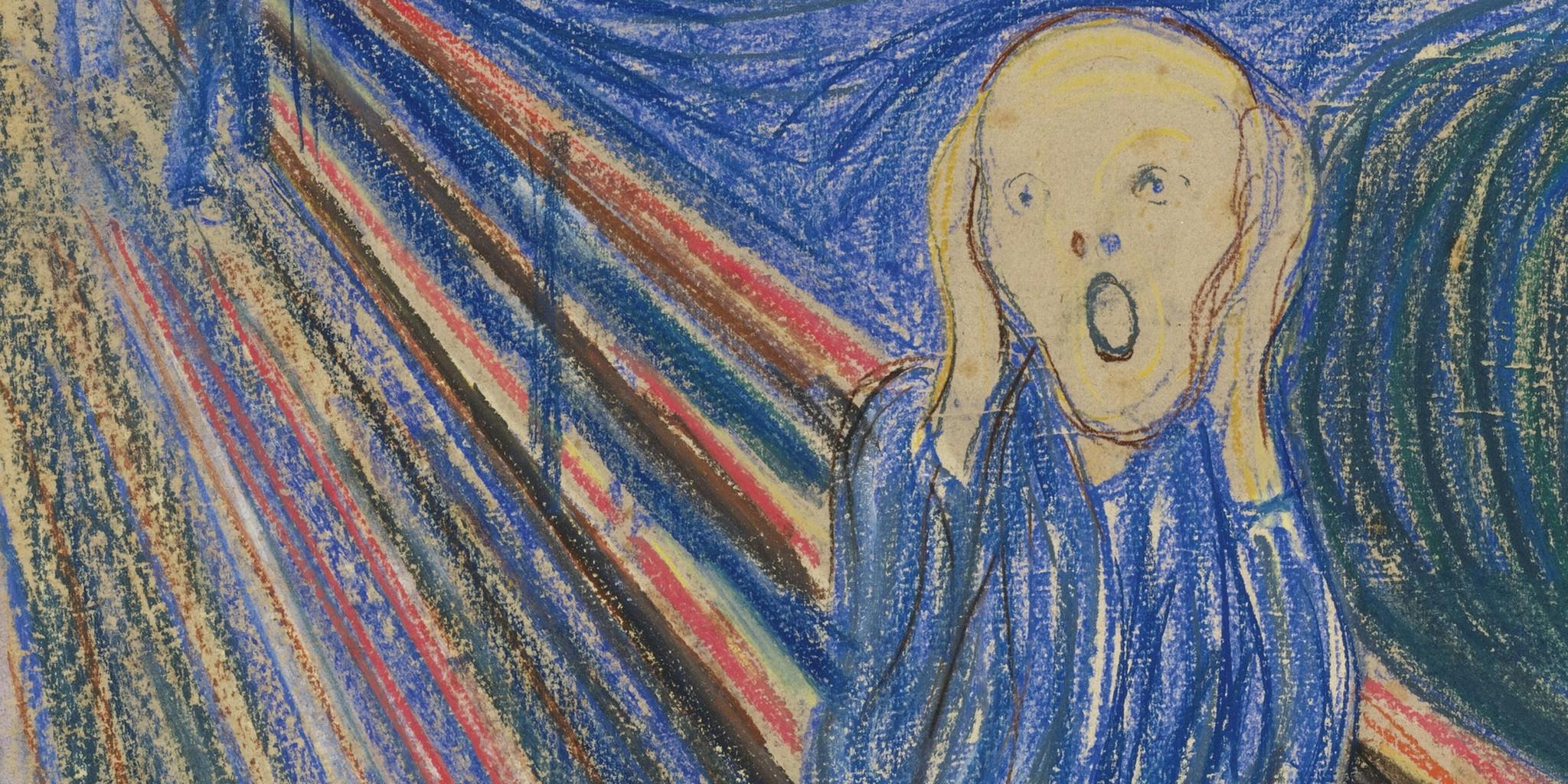 Крик вильгельма что это. The Scream Edvard Munch.