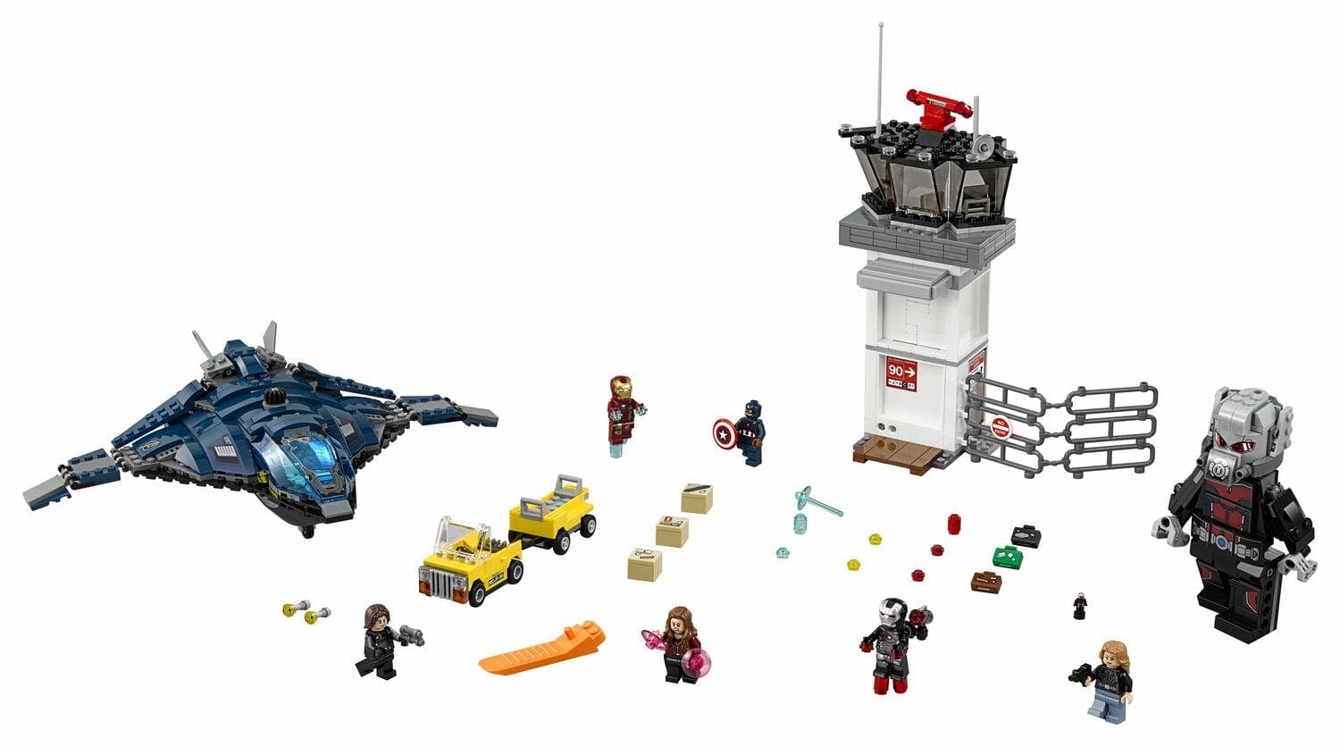 marvel lego sets : Super Hero Airport Battle