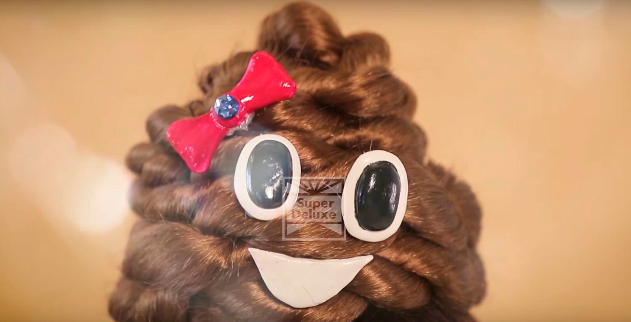 Learn How to Make Poop Emoji Hair in Minute Tutorial