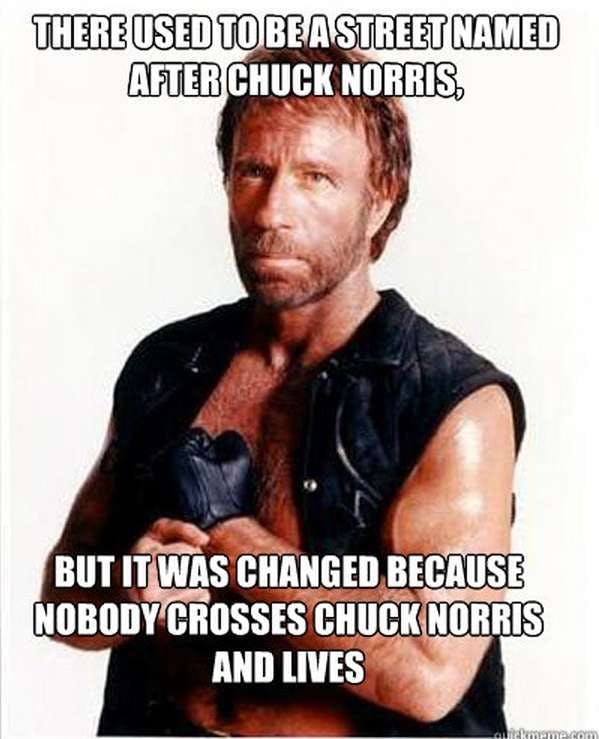 Chuck Norris Street