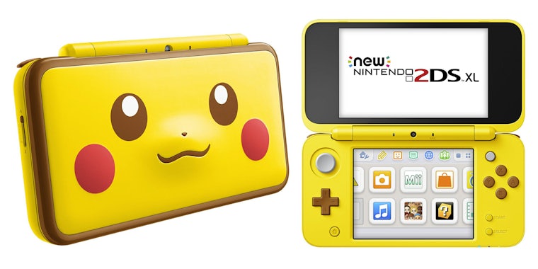 pikachu new nintendo 2ds XL