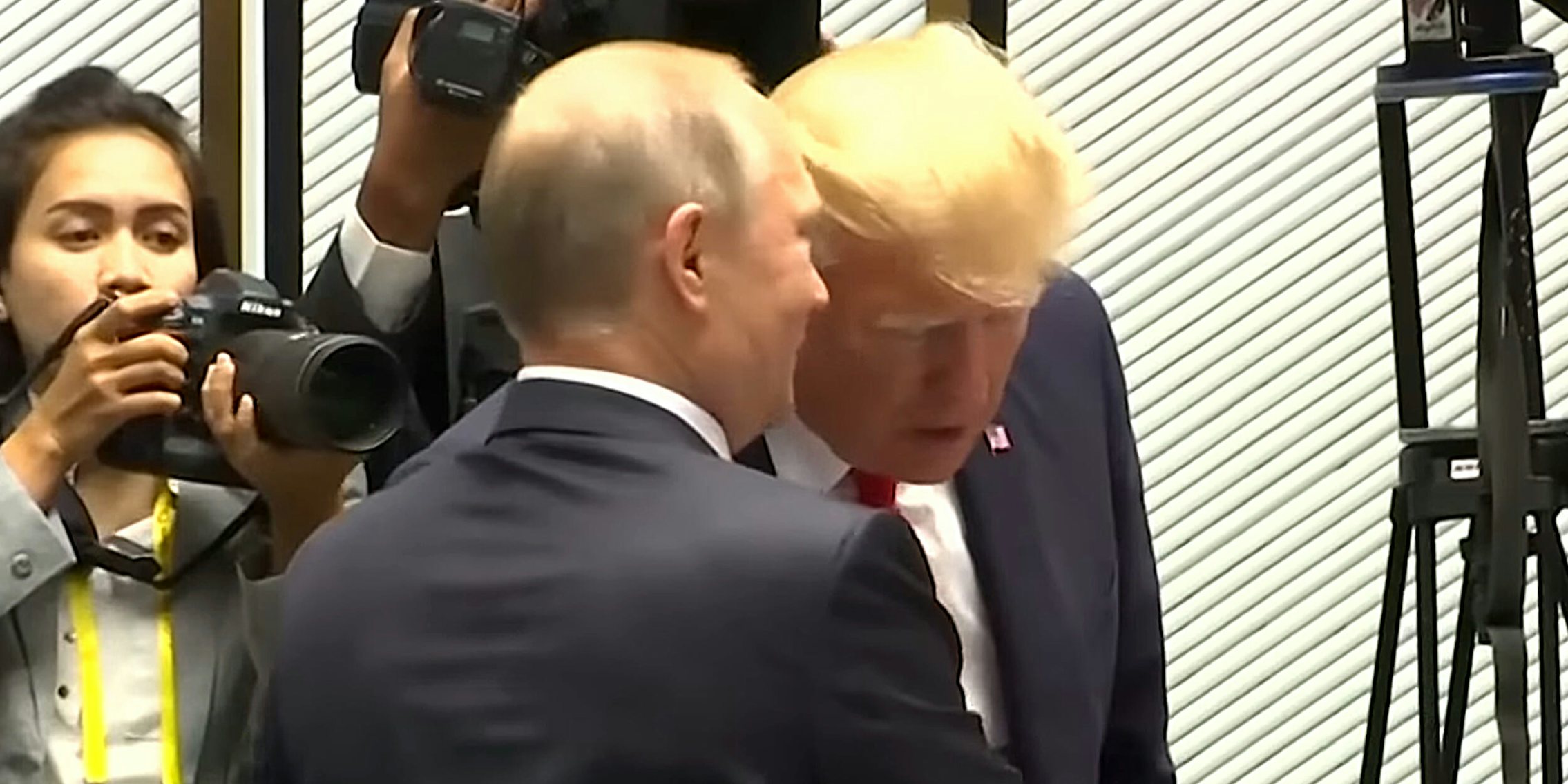 Putin talking to Trump