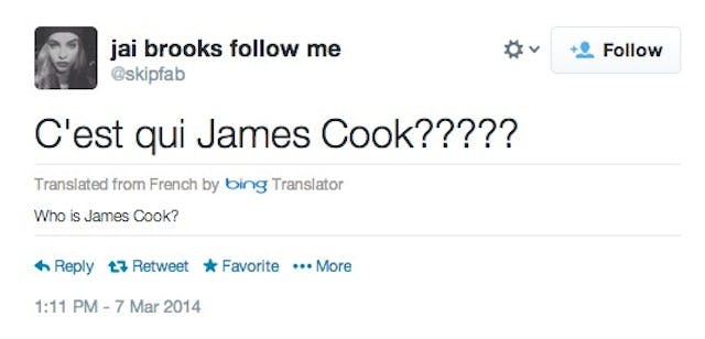 Who is James Cook