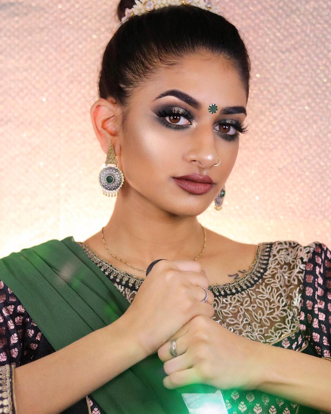 Makeup Artist Hamel Patel recreates the looks of Disney Princesses with Desi influences