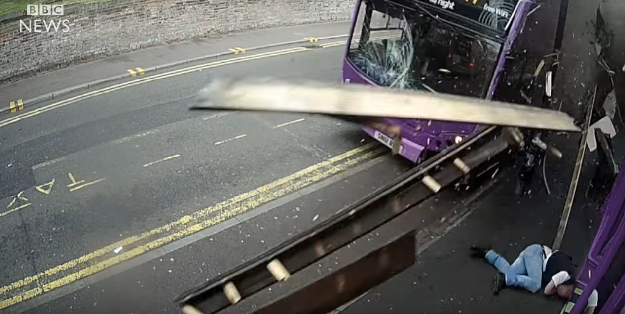 Man hit by bus