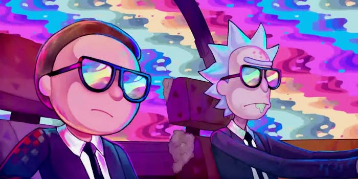 rick and morty run the jewels