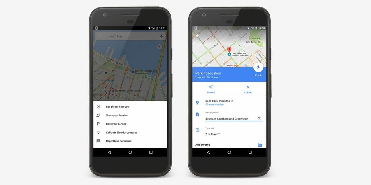How to find your parking spot using Google Maps