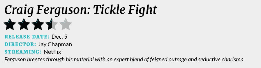 Craig Ferguson: Tickle Fight review box
