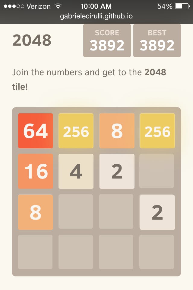 how to beat 2048