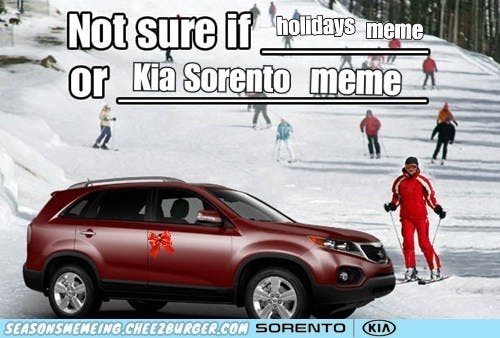 Meme Based Kia Ad Campaign Gets Facepalm From Cheezburger Users The