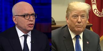 Michael Wolff and Donald Trump