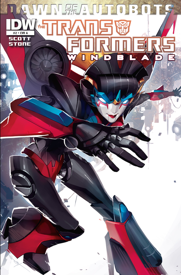 Transformers Windblade comic cover