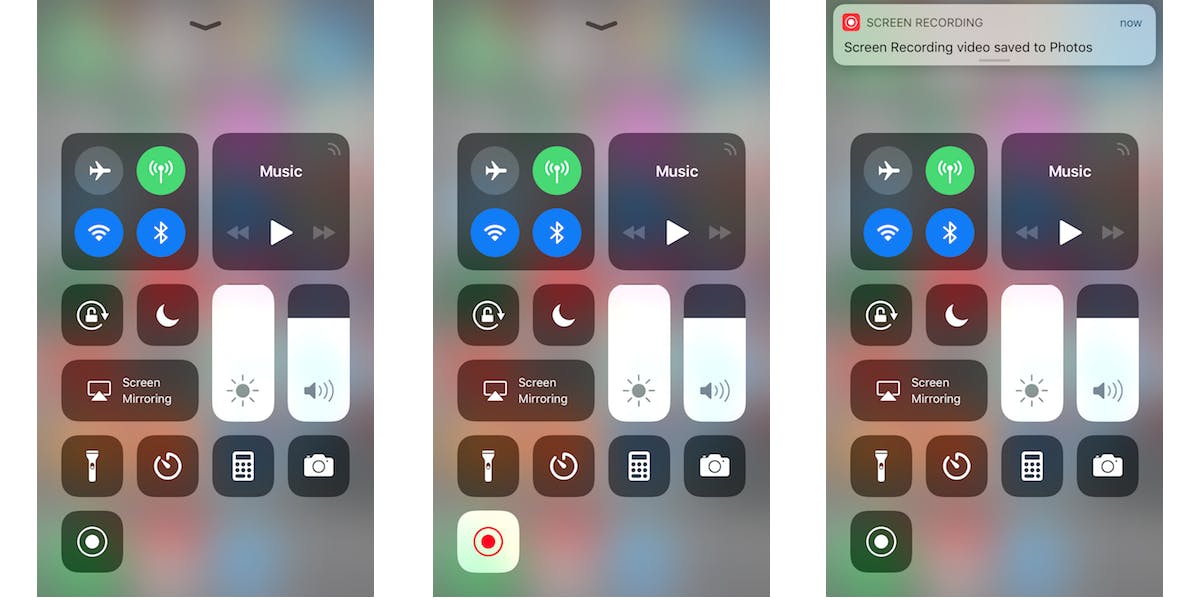 How To Use Screen Recording In Ios 11 And Ios 12