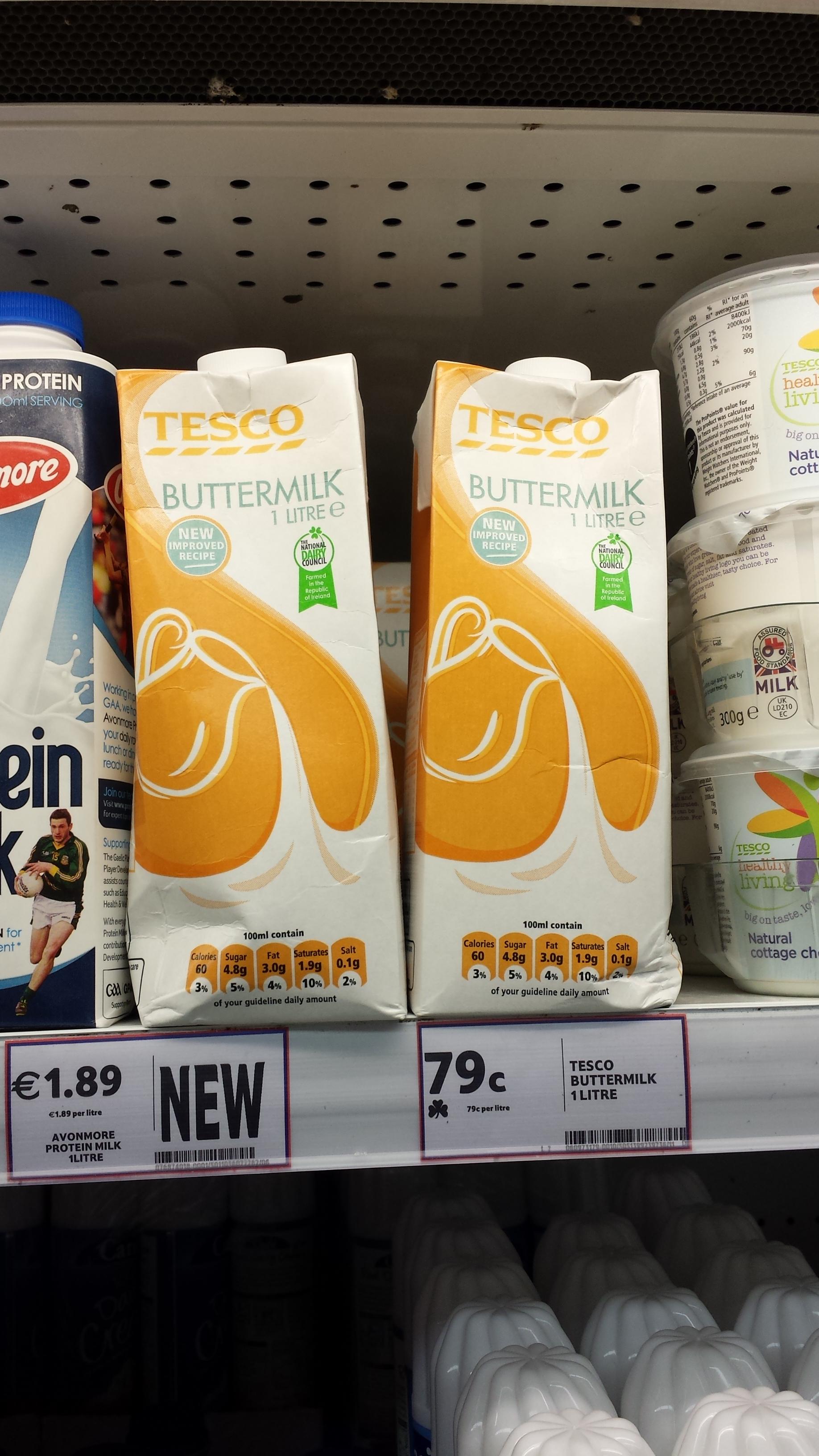 buttermilk carton