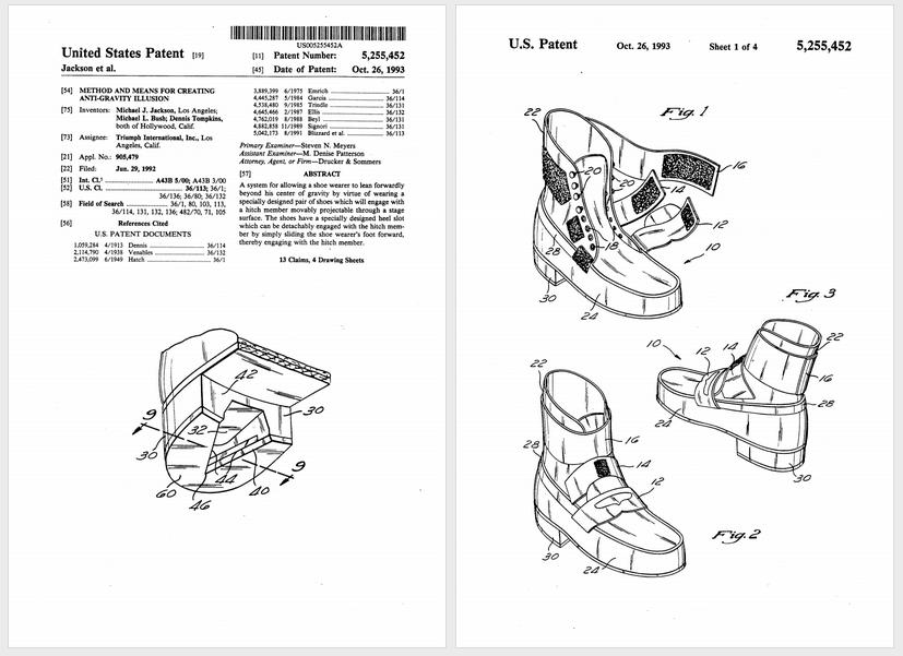 File:Michael Jackson's Anti-Gravity Illusion Shoes Patent Drawings