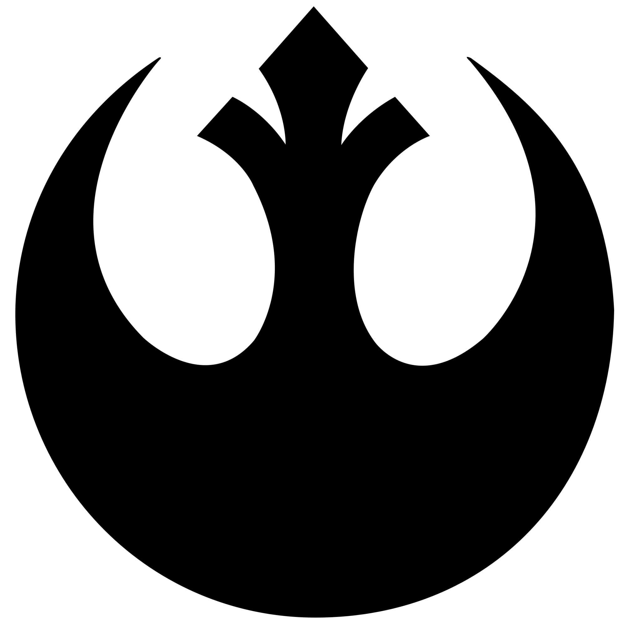 resistance logo star wars