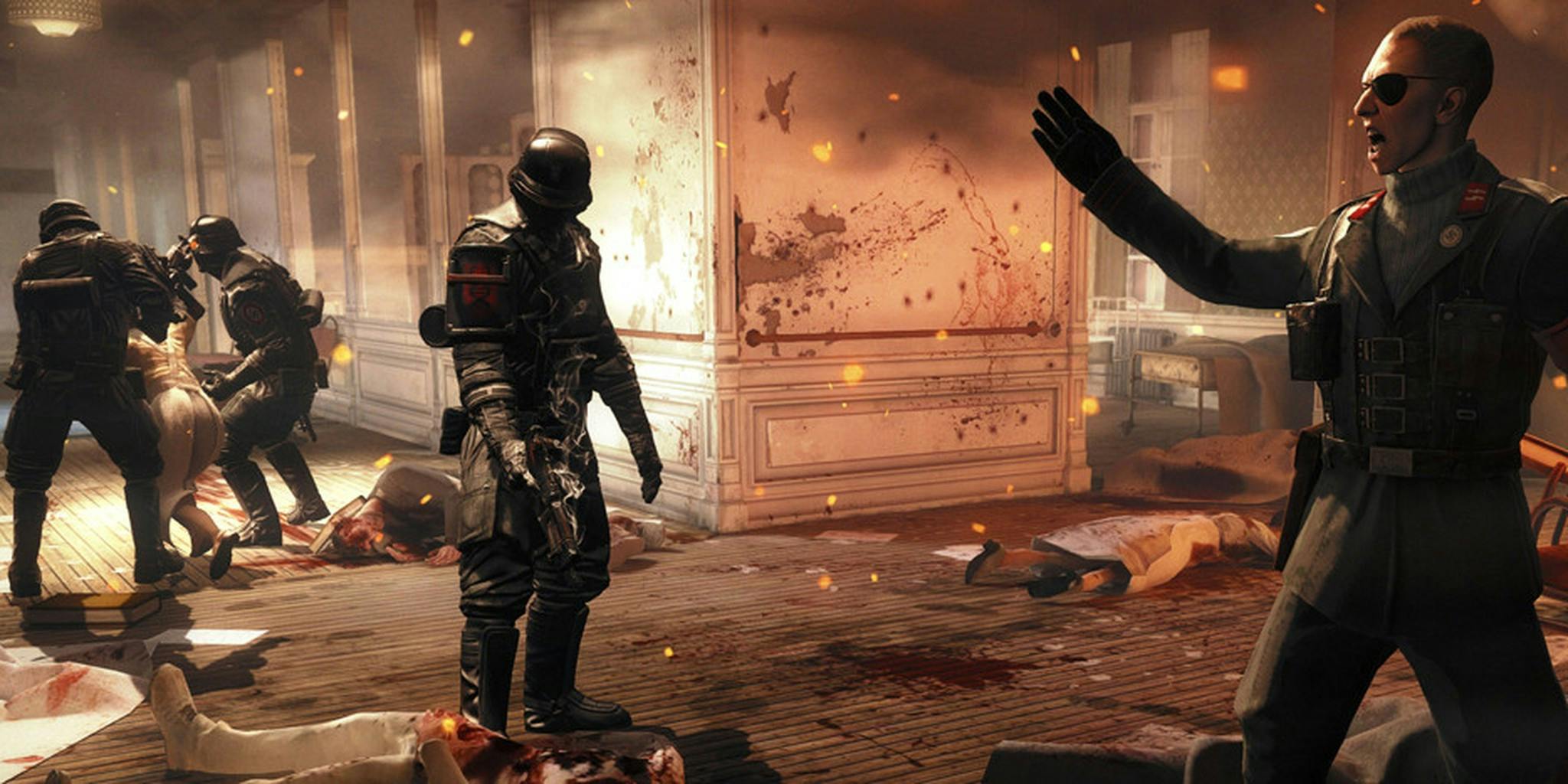 Wolfenstein: The New Order' Screens Preview Gameplay, Weapons, Nazis & More