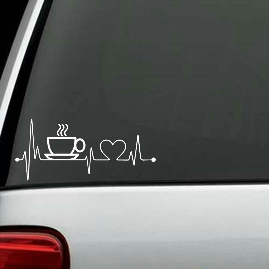 coffee car decal
