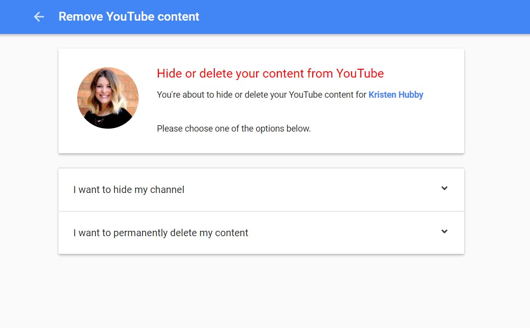 Here's how to delete your YouTube account