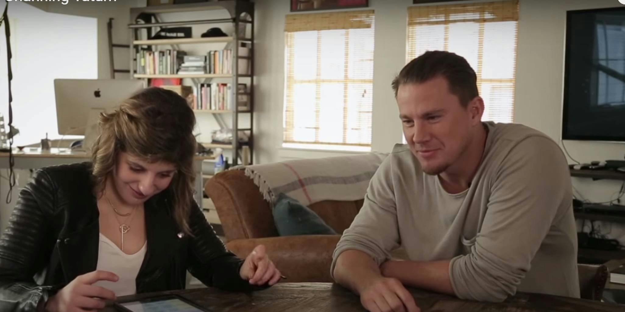 Channing Tatum helps WCW Carly Fleischmann live her dream