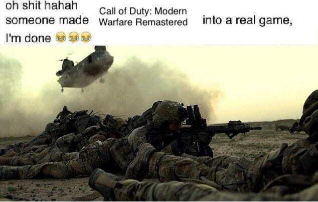 modern warfare in real life