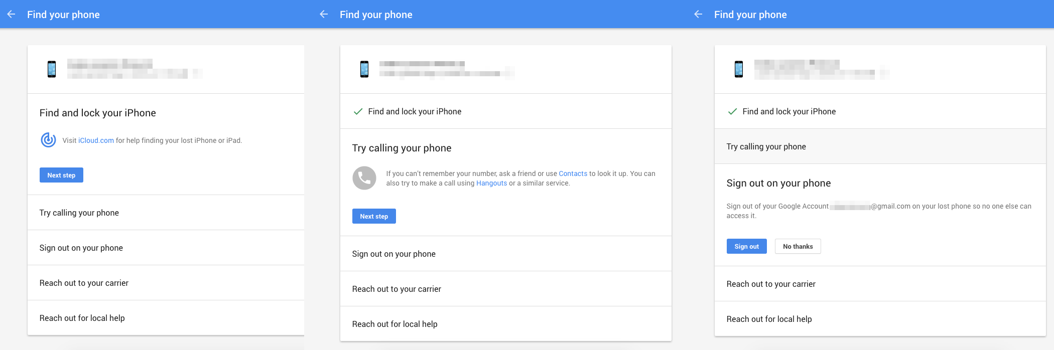 Google's new feature offers to help you find your lost iPhone - The