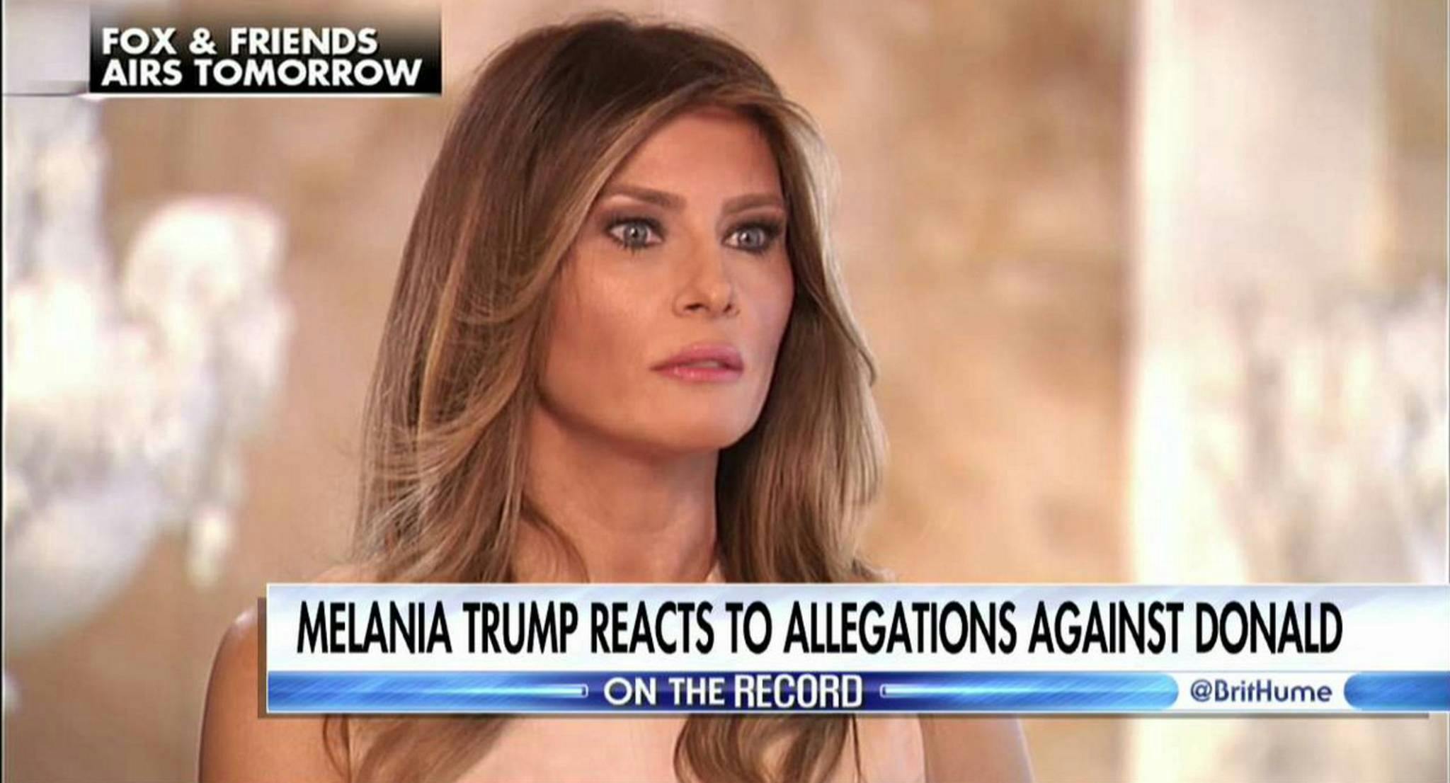 Trump Claims He Didnt Apologize To Melania After Sexual Assault Allegations 5795
