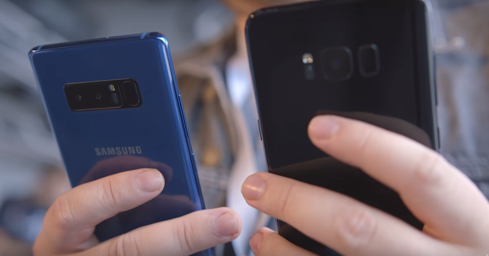 samsung galaxy note 8 vs galaxy s8+ smartphone comparison