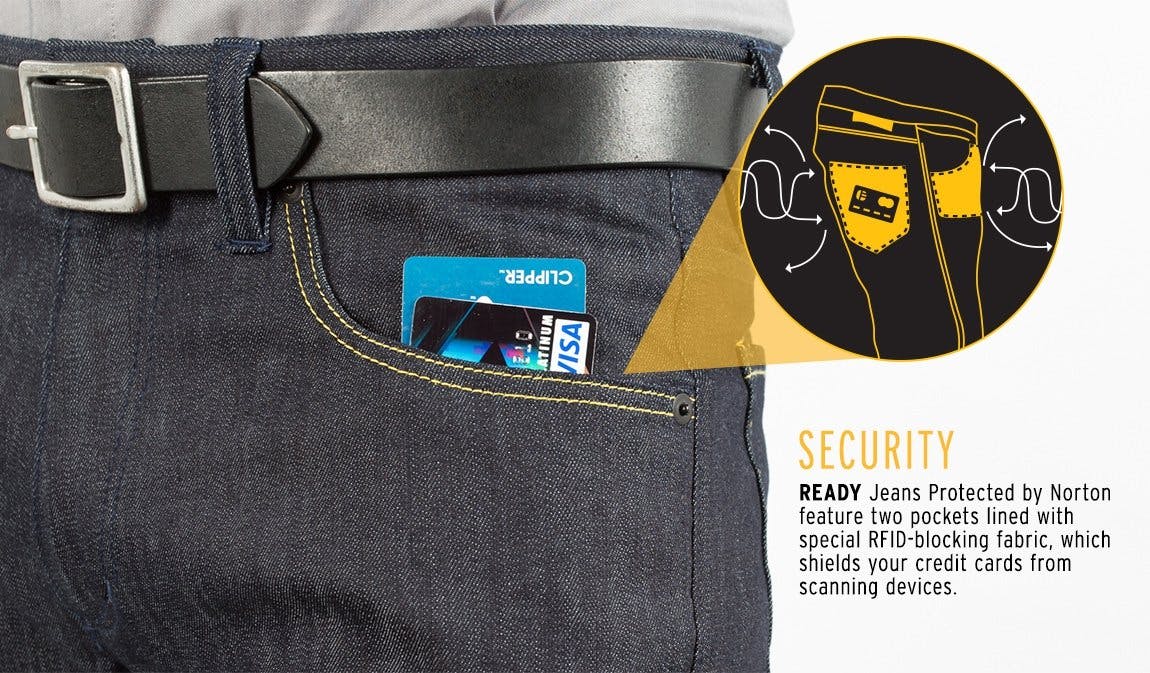 READY Jeans Protected by Norton
