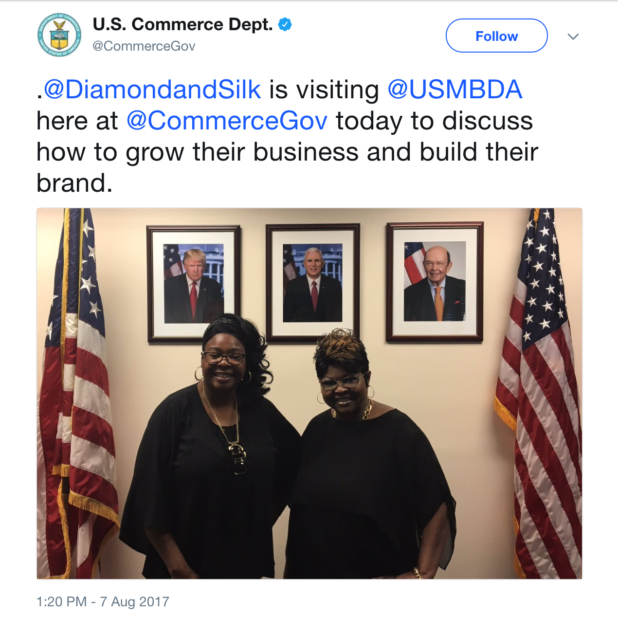 Diamond and Silk at MBDA