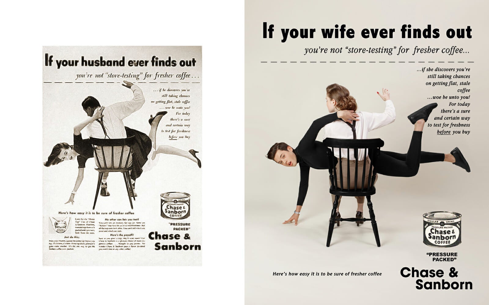 Photo Series Satirizes Vintage Sexist Ads By Switching Gender Roles 3265