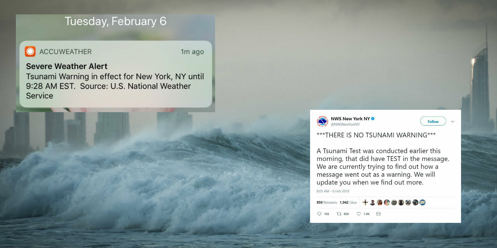 East Coast Warned Of Tsunami In Yet Another False Emergency Alert