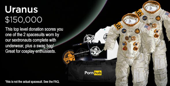 Pornhub Is Crowdfunding The Worlds First Outer Space Porno The Daily Dot 